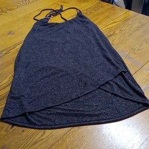 HALARA XS EXTRA SMALL BLACK DRESS Straps Sweater Knit WOMEN zz